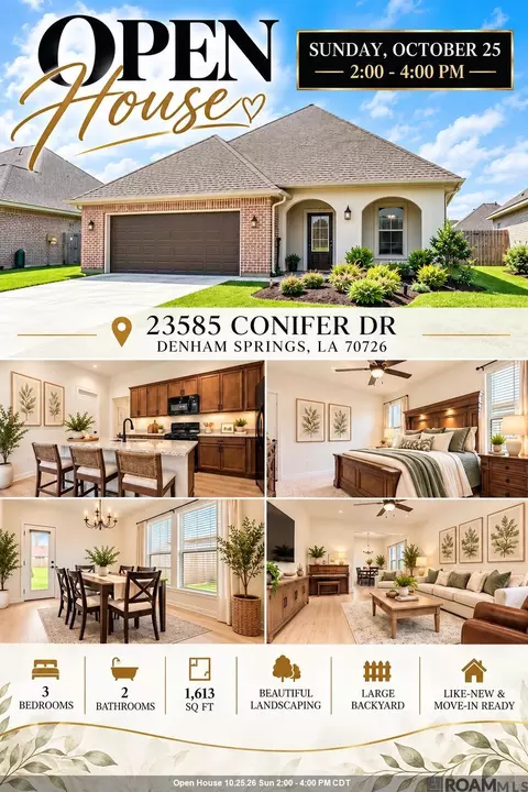 23585 Conifer Dr, Denham Springs, LA 70726