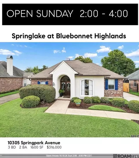 10305 Springpark Ave, Baton Rouge, LA 70810