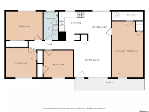 Floorplan - 2514 Evans Dr, Baker, LA 70714 photo 1 of 1
