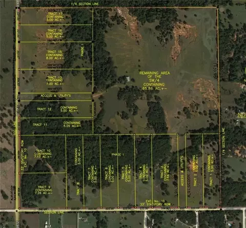 Tract 1 Waco Road, Mcloud, OK 74851
