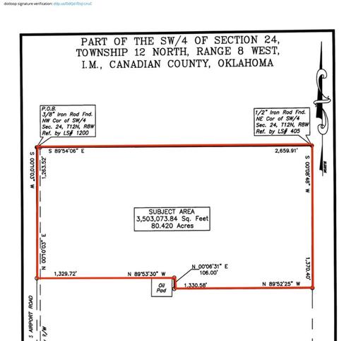 Airport Road, El Reno, OK 73076
