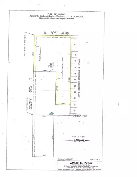 Reno & Post Road, Midwest City, OK 73130