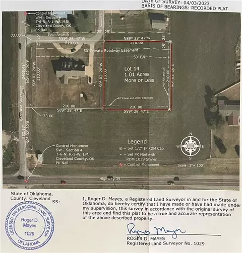 8502 S Jordan, Lexington, OK 73051