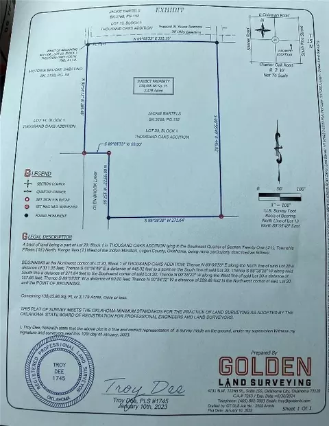 Kings Row Road, Guthrie, OK 73044