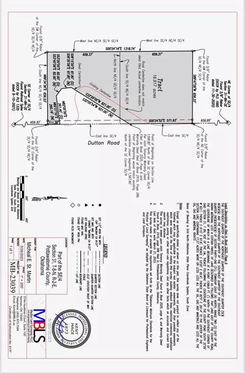 30612 Dutton Rd, Macomb, OK 74852 photo 2