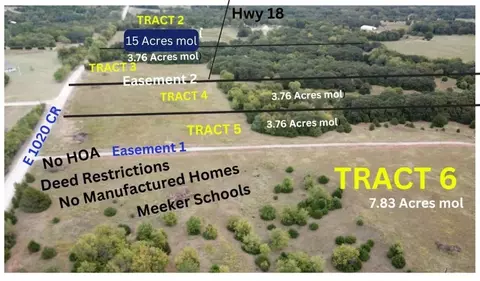 Hwy 18 Tract 5 & E 1020 Rd, Meeker, OK 74855