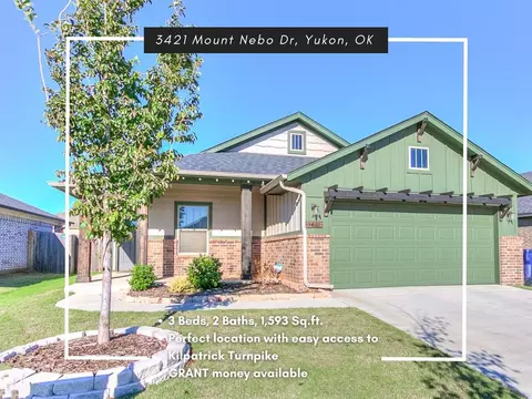3421 Mount Nebo Dr, Yukon, OK 73099