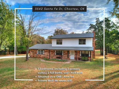 3542 Santa Fe Dr, Choctaw, OK 73020