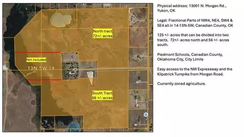 13001 N Morgan Rd, Yukon, OK 73099
