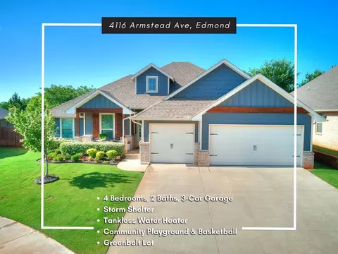 4116 Armstead Ave, Edmond, OK 73012