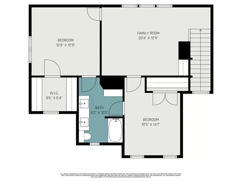 Floorplan - 821 NE 20th Pl, Moore, OK 73160 photo 2 of 2