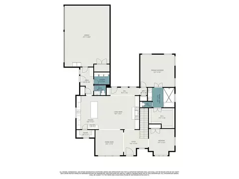 Floorplan - 821 NE 20th Pl, Moore, OK 73160 photo 1 of 2