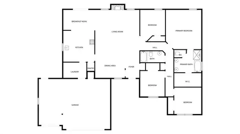 Floorplan - 2104 Wheaton Dr, Norman, OK 73071 photo 1 of 1