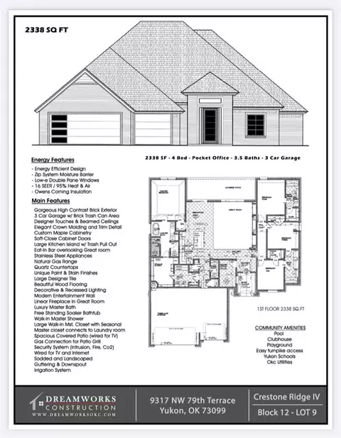 9317 NW 79th Ter, Yukon, OK 73099