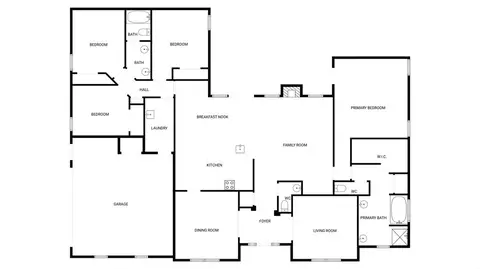 Floorplan - 8 Summit Rd, Guthrie, OK 73044 photo 1 of 1