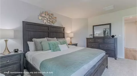 Bedroom - 21086 River Mist Dr, Harrah, OK 73045 photo 3 of 4