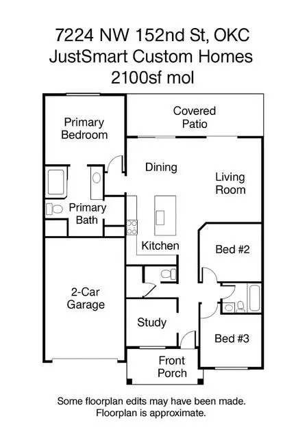 7224 NW 152nd St, Edmond, OK 73013