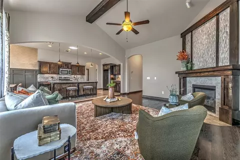 Living - 15905 Tall Grass Dr, Moore, OK 73170 photo 3 of 8