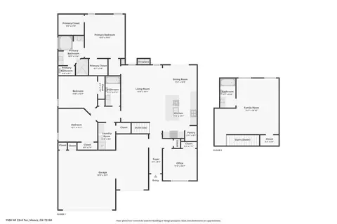 Floorplan - 1500 NE 33rd Ter, Moore, OK 73160 photo 1 of 1