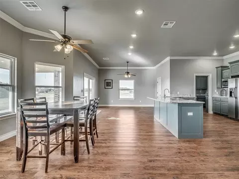 Dining - 9202 Cleo Ln, Mcloud, OK 74851 photo 2 of 2