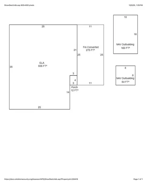Floorplan - 14005 Gateway Dr, Edmond, OK 73013 photo 1 of 1