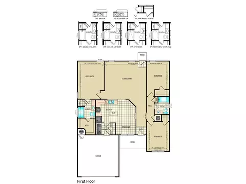 Floorplan - 13438 Dewberry Rd, Mcloud, OK 74851 photo 1 of 1