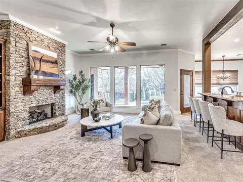 Living - 1433 Bay Bridge Ct, Edmond, OK 73034 photo 3 of 4