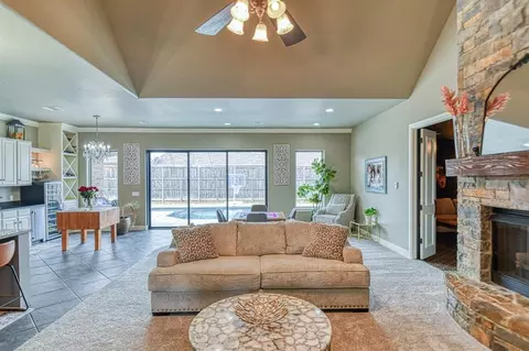 Living - 2233 War Eagle Ln, Yukon, OK 73099 photo 1 of 6