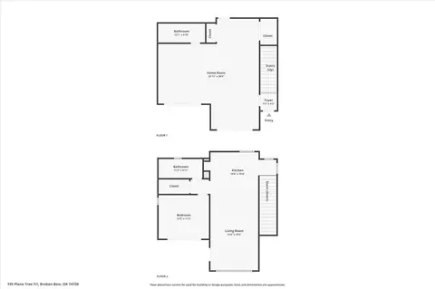 Floorplan - 195 Plane Tree Trl, Broken Bow, OK 74728 photo 1 of 3