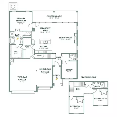 Floorplan - 1401 SW 160th St, Moore, OK 73170 photo 1 of 1
