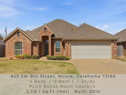 829 SW 8th St, Moore, OK 73160