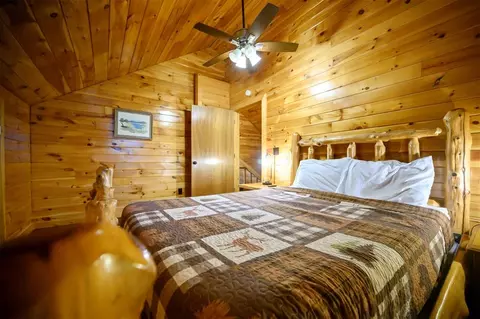 Bedroom - 155 Split Shot Cir, Broken Bow, OK 74728 photo 7 of 7