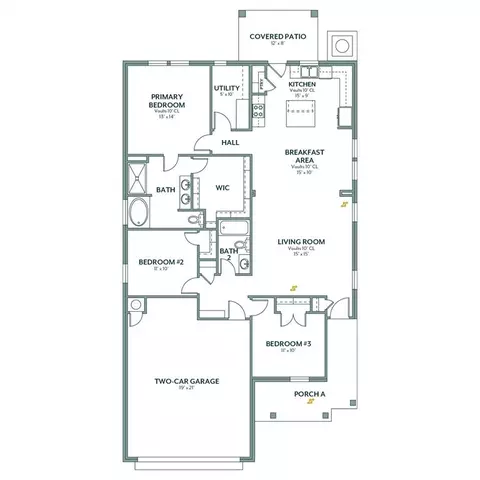 Floorplan - 3719 Eureka Dr, Norman, OK 73069 photo 1 of 1