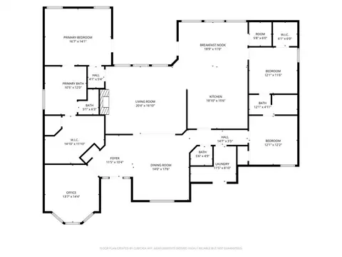 Floorplan - 1700 Eagle Dr, Edmond, OK 73034 photo 1 of 1