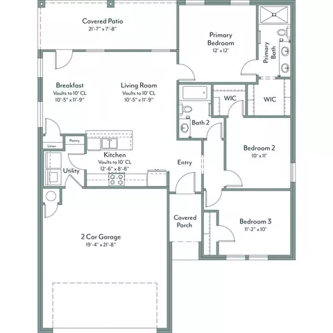 Floorplan - 3918 Eureka Dr, Norman, OK 73069 photo 1 of 1
