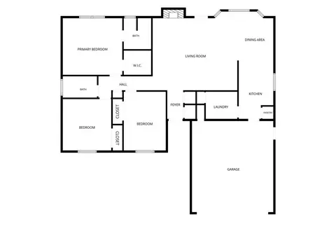 Floorplan - 605 Cinnamon Dr, Edmond, OK 73003 photo 1 of 1
