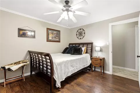 Bedroom - 110578 S 4183 Rd, Checotah, OK 74426 photo 3 of 8