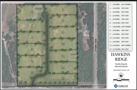 17705 Hawkins Ln #LOT 2, Luther, OK 73054