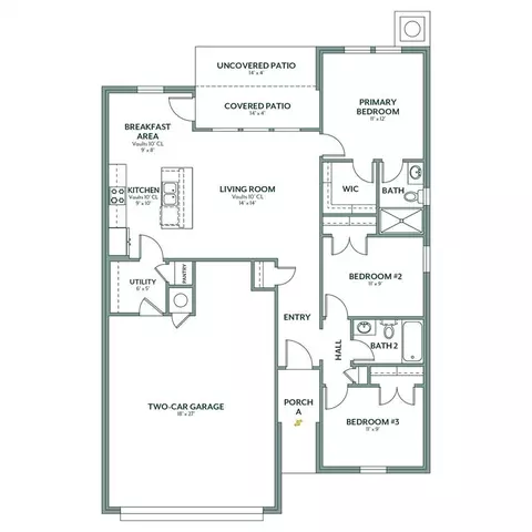 Floorplan - 3723 Eureka Dr, Norman, OK 73069 photo 1 of 1