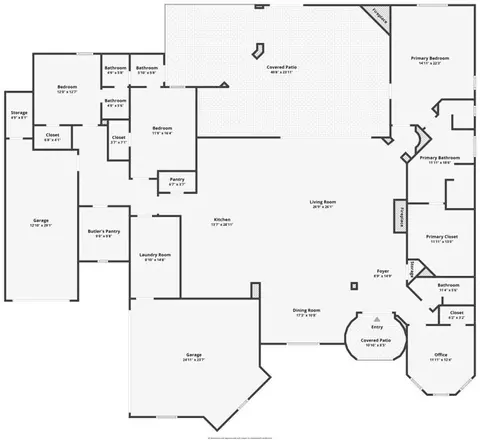 Floorplan - 14345 E Fork Rd, Arcadia, OK 73007 photo 1 of 1