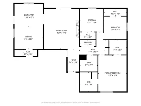 Floorplan - 3401 Sharon Ave, Harrah, OK 73045 photo 1 of 1