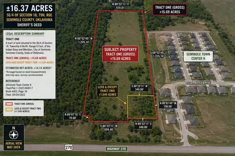 Cedar Ridge Road, Seminole, OK 74868