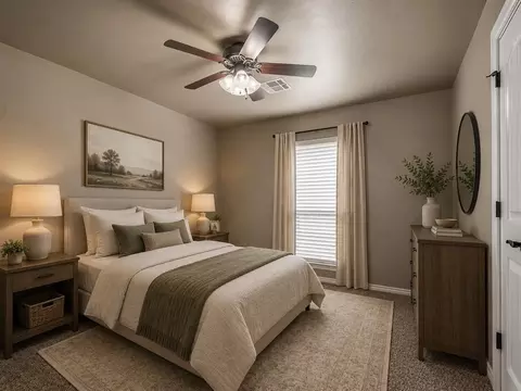 Bedroom - 30360 Buck Ln, Mcloud, OK 74851 photo 4 of 7