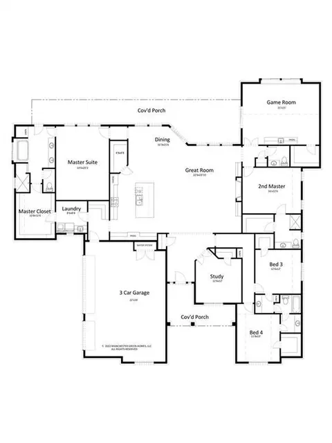 Floorplan - 9400 S Post Rd, Guthrie, OK 73044 photo 1 of 1