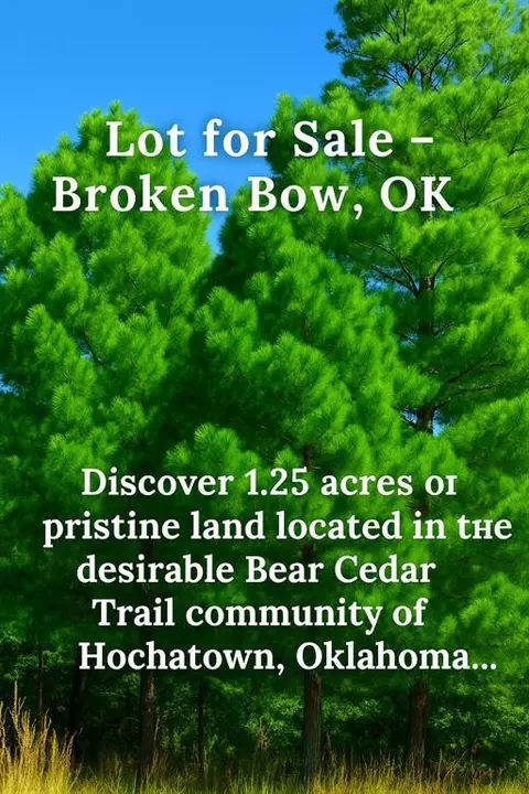 205 Bear Cedar Trl, Broken Bow, OK 74728
