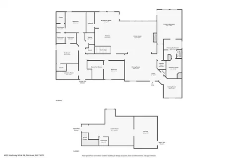 Floorplan - 4232 Hackney Wick Rd, Norman, OK 73072 photo 3 of 3