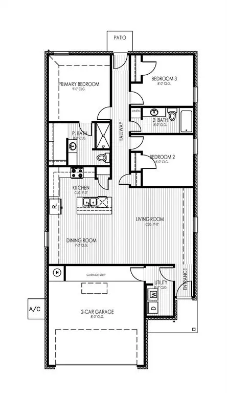 Floorplan - 2249 SE 89th Ter, Oklahoma City, OK 73160 photo 1 of 1