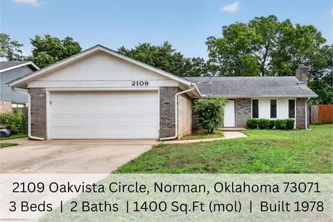 2109 Oakvista Cir, Norman, OK 73071