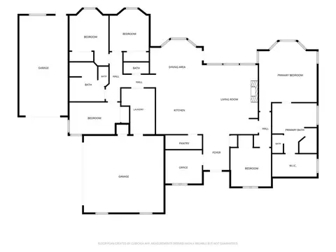 Floorplan - 406 Rochester Ct, Tuttle, OK 73089 photo 1 of 1