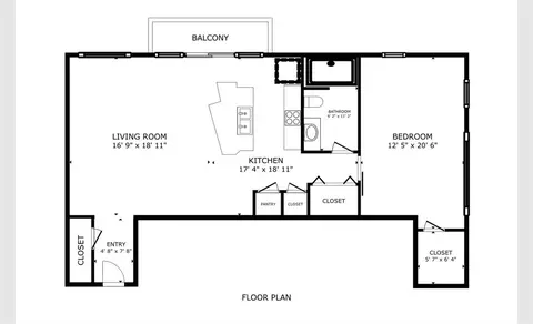 Floorplan - 401 E Boyd St #307, Norman, OK 73069 photo 1 of 1